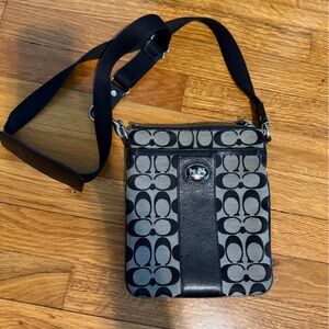 Coach Black Crossbody Y2K